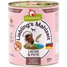 Granatapet Lieblingsmahlzeit Lachs und Pute 800g