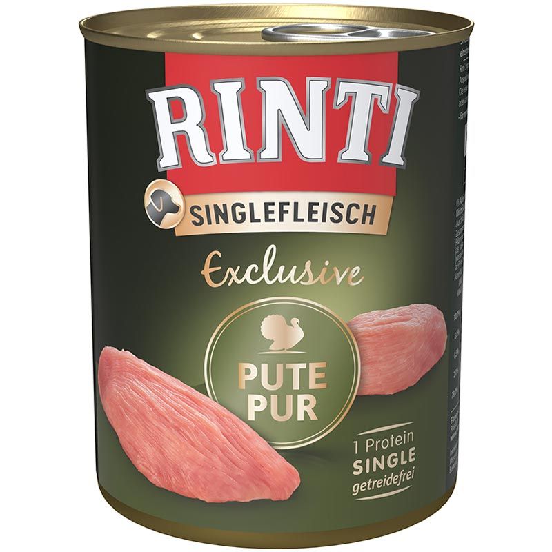 Rinti Singlefleisch Pute Pur 800g