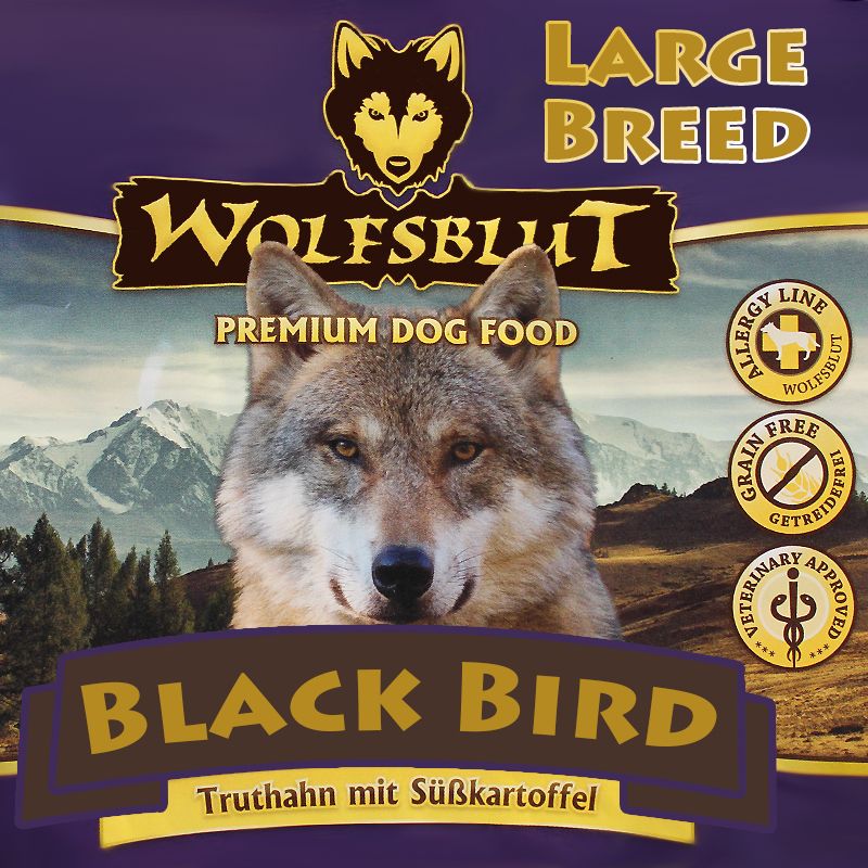 Wolfsblut Black Bird LARGE BREED 2kg